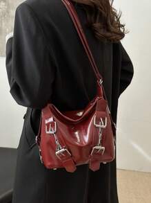 Geantă de mână pentru femei la modă 2025, geantă de umăr elegantă, casual, cu capacitate mare, geantă tote