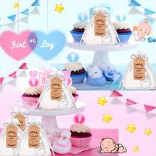 5 Sets Flaschen-Öffner-Geschenkset mit Bär-Flaschenöffner Dekorationen und Souvenirs, enthält 5 Flaschenöffner, 5 Organzabeutel und 5 Dankeskarten als Gastgeschenk, Geburtstags-Geschenk, Duscherparty Dekoration und Zubehör