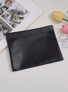 1 件可定制儿童零钱包收纳袋、户外便携式口红袋、带自封扣的化妆品收纳袋、个性化英文字母、便携式耳机线充电器袋、返校冬季礼物创意男孩女孩情人节 - 彩色 - 查看 2