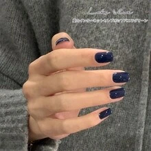 1 瓶 12 毫升蓝色指甲油，2024 年新款鸽子蓝和雾灰色病毒色，UV LED 凝胶 - 藍色 - 查看 4
