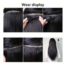 Kinky Straight Clip In Hair Extensions Human Hair Wigs 120g 8pcs 18clips Double Weft Clip Clip In Hair Extensions Real Human Hair Beginner Friendly (16-26 Inch, Natural Color, 120g)