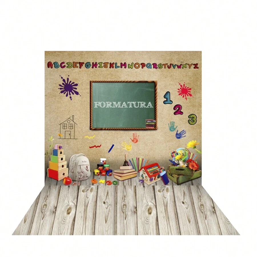 Sublimated Photographic Panel On Fabric Graduation Graduation In Two Sizes - FFOR0004 - 查看 1