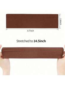 8 chiếc băng đô chống trượt ngẫu nhiên cho nữ - Băng đô thể thao thời trang cho nữ, Băng đô vải mềm co giãn cho nữ tập thể dục yoga chạy bộ, đồ dùng phòng tắm, phụ kiện tóc phòng tắm, băng đô - Nhiều màu - Xem 5