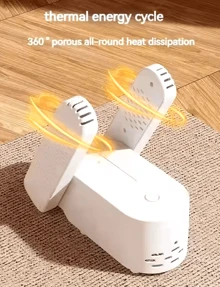 Secador De Zapatos Eléctrico Para El Hogar, Máquina De Secado - Multicolor - Ver 3