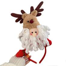 Faixas de cabelo de Natal Papai Noel Boneco de neve Faixa de cabeça Lembrancinhas de festa
