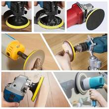 12/24片装 5英寸干湿两用砂纸片 - 粒度800-5000 - 带魔术贴植绒的轨道砂纸垫套装，适用于电动研磨机配件