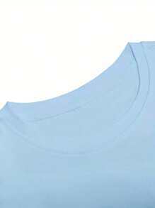 Camiseta Masculina One Estampadas Manga Curta Verão - Azul - Visão 3