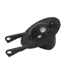Obturador Para Caixa Acoplada Astra - Preto - Visão 2