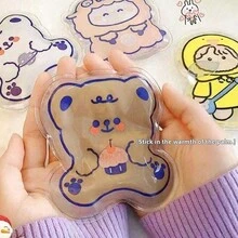 Cute Cartoon Hand Warmer, Bendable Portable Mini Hand Warmer Bag For Office, Winter
