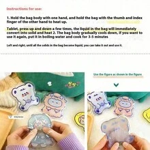 Cute Cartoon Hand Warmer, Bendable Portable Mini Hand Warmer Bag For Office, Winter