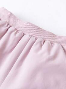 mini bala Boys' & Girls' Warm Pants 2024 Fall Winter Collection - Pink - View 6