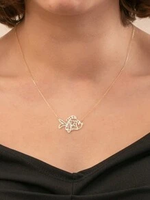 Collar con colgante de obra de arte infantil dibujado a mano, regalo de joyería artística para la madre. Colgante con disco de dibujo real, collar con obra de arte graffiti, oro, plata, elegante, colorido, vintage, sencillo, unisex, casual, lindo, personalizado, único, regalo ideal para él, ella, novio, novia, papá, mamá, familia, amigos, para aniversarios, cumpleaños, graduación, baile de graduación, fiesta