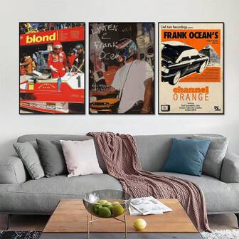 1 st musikinspirerad affisch, väggdekorativ konstmålning Vardagsrum sovrum dekoration present, heminredning väggkonst affisch oinramad, canvas