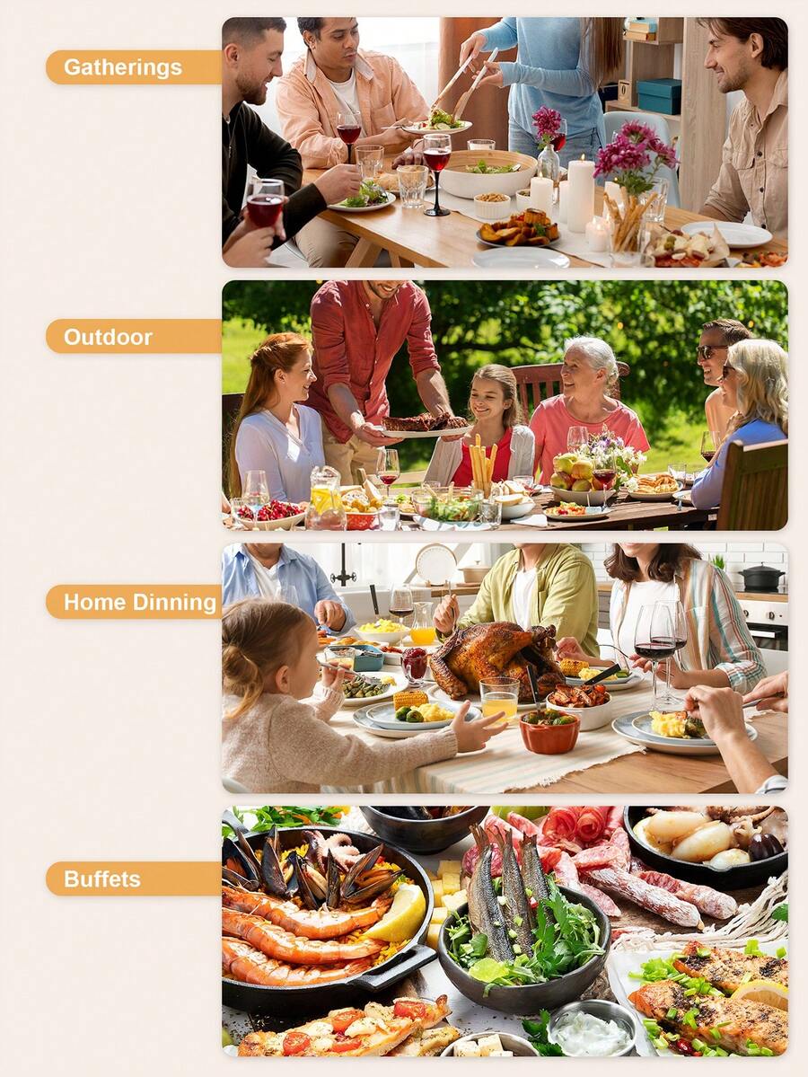 Electric Warming Tray, Yabano Foldable Food Warming Mat With 3