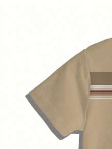 Camiseta de verano para hombre Dos piezas Camiseta de manga corta con cuello redondo y pantalón corto con cordón y bolsillos, estilo callejero, básicos de moda