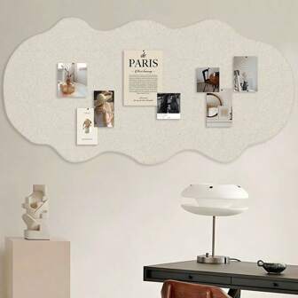 1 件装饰公告板、留言板、照片装饰墙，适用于家庭办公室、备忘录、消息、旅行照片展示节日装饰拉玛礼物生日毕业