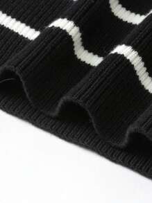 mini bala 男童和女童针织毛衣 2024 秋冬新品系列 - 黑與白 - 查看 8