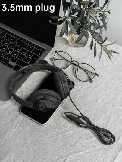 1个3.5毫米有线游戏耳机，带麦克风，电脑/手机两用