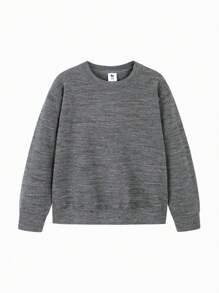 mini bala Boys' And Girls' Wool Sweater 2024 Winter Family Warm Collection