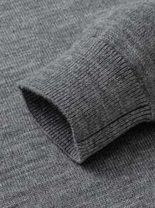 mini bala Boys' And Girls' Wool Sweater 2024 Winter Family Warm Collection