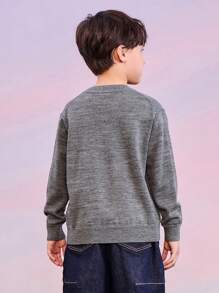 mini bala Boys' And Girls' Wool Sweater 2024 Winter Family Warm Collection