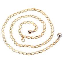 Vintage Metal Chain Belt, Women Fashion Accessory, Versatile Waist Chain Suitable For Dress, Jumpsuit, Blazer, Summer, Slim Waistline