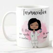 Nghề Dược Sĩ Cốc nữ - trắng - Xem 1