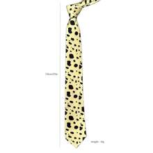 Kento Nanami Cosplay Óculos Gravata Anime Cosplay Leopardo Estampa Gravata Com Óculos