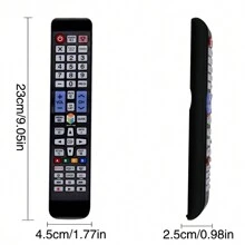 TCHDNZRC Universal Remote Control Fits For All Sam Sung LED HDTV Smart TV With Button And Sam Sung Backlit Remote - No Setup Needed, 1.Suitable For - Universal Remote Control For Sam Sung Tv Remote Control Compatible With All Sam Sung LCD / Smart / 3D / LED / HD Tv Models