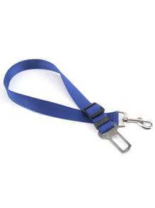 1 pieza Correa de seguridad ajustable para perros en el coche - Accesorios para salidas con perros