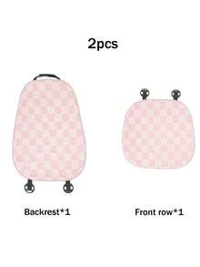 2 chiếc đệm ghế ô tô bằng vải nhung đơn giản đẹp mắt, đệm ghế ô tô ấm áp và chống trượt, mềm mại và thoải mái - Một cỡ - Xem 10