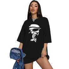 Oversized T-Shirt Sabotage Rapper Rap Canão Was So Good - 黑色 - 查看 2