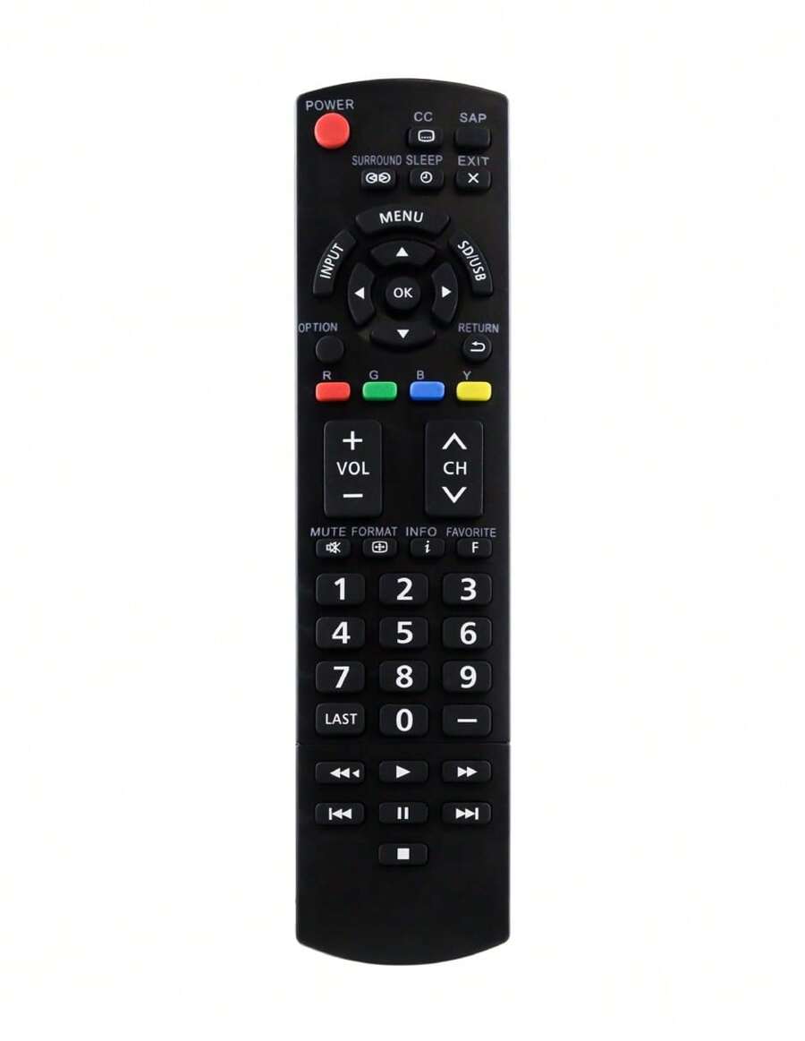 Control Remoto Compatible con Panasonic Viera Lcd Hd N2qayb000485 - Negro - Ver 1