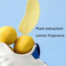 12 件装除臭鞋垫，除臭除臭，柠檬香味鞋垫，除臭鞋子除臭剂 - 除臭貼 - 查看 5