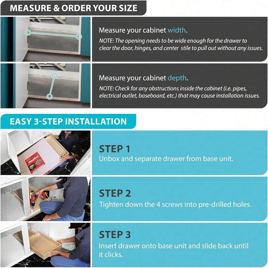 PullOut Drawer Organizer For Gliding Soft Close Shelves For