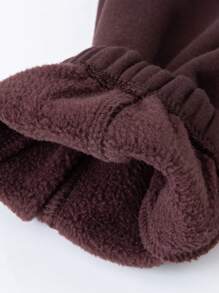 mini bala Pantalones casuales gruesos para niños y niñas - Nueva colección de invierno 2024