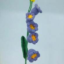 onEternal 6 件手工钩针彩色铃兰花枝、永恒之花家居装饰工艺礼品、节日花束 - 彩色 - 查看 9