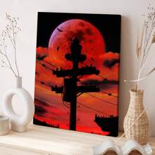 Framed Poster With Durable Canvas Print, Perfect For Elevating Home And Office Decor, Ideal For Living Room, Bedroom, Bar, And More