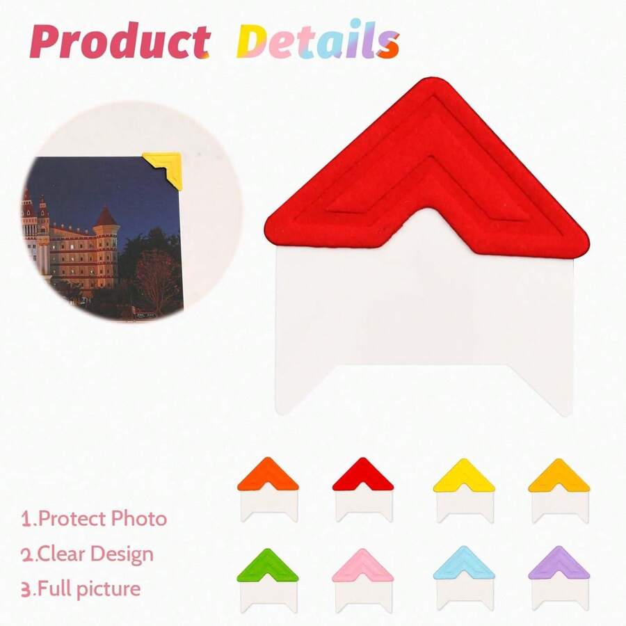 Photo Corners, Self Adhesive Photo Corners For Scrapbooking