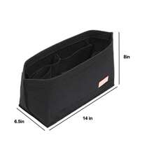 Felt Insert Bag Organizer Makeup Handbag Organizer Travel Inner Cosmetic Original Organize Bags Make Up Bag Christmas Gifts Gift Thanksgiving Winter Gifts For Women