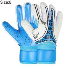 GKHMNEW Gants de gardien de but de football professionnel pour jeunes adultes Gants de football haute performance Adhérence supérieure Confortable Durable pour l'entraînement et les matchs