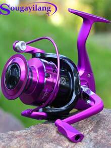 SOUGAYILANG Spinning Reel -5.2:1 Gear Ratio, Smooth Casting, And Durable Performance - Perfect For Beginner Anglers, Ice Fishing, And Freshwater Fishing Enthusiasts