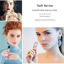 电动指甲磨甲器，USB充电电池供电，多功能美甲护理套装，便携式迷你指甲抛光器，指甲锉，指甲钻，美甲工具，美甲沙龙修甲修脚套装，20000转/分钟高速运转，无震动无噪音无过热，设计优雅 - 彩色 - 查看 9