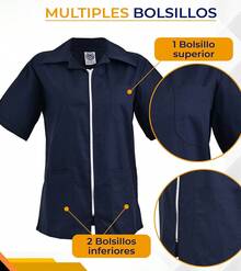 Heavy Duty Cleaning Filipina With Zipper Various Colors - White - View 8