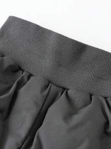 mini bala Pantalones de invierno lindos, suaves y cómodos para niños y niñas - Gris - Ver 6