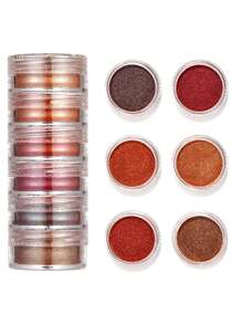 6 Colors/Set Pearlescent Powder Pigment Mica Mineral Powder For DIY Epoxy Resin Molds Dye Making Jewelry Making Resin Coloring