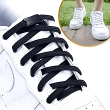 Elastic Shoelace Sneakers ABS Closure Easy, Practical, Quick Fit - 白色 - 查看 1