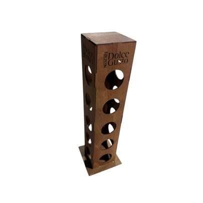Suporte para Cápsulas de Café MDF- Gusto