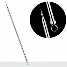 Ago per acne e punti neri, cura della pelle femminile, cura dell'acne, ago per pulizia dei pori, rimozione dei punti neri, bellezza, prodotti per la cura della pelle, spa, cura di sé, strumenti per la cura della pelle, cura del viso, forniture per estetiste, pelle, detergente viso, trattamenti viso - Multicolore - Visualizzare 10