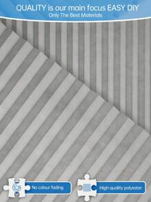 1 pezzo di tenda plissettata in tessuto filtrante della luce, di colore unito, senza bisogno di attrezzi, design autoadesivo, protezione UV, oscurante, isolante, leggero, resistente alla scoloritura, tenda plissettata minimalista - adatta per camera da letto, soggiorno, ufficio, bagno - Grigio Chiaro - Visualizzare 5
